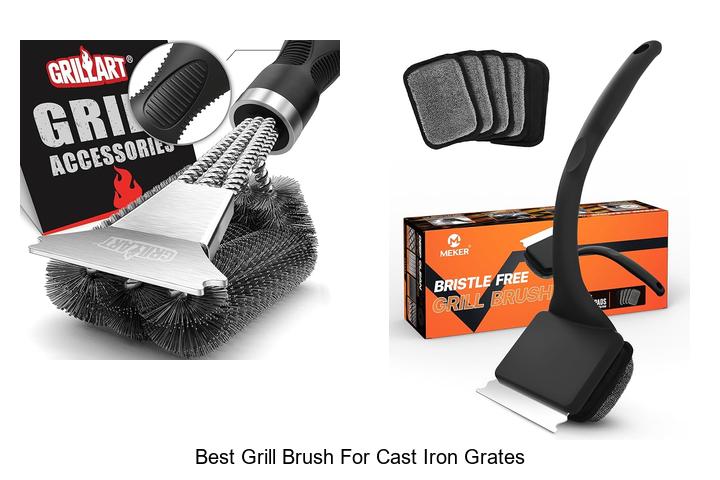 Best Grill Brush For Cast Iron Grates That Flawlessly Cleans!