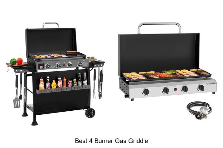 Best 4 Burner Gas Griddle That Will Blow Your Mind Today!