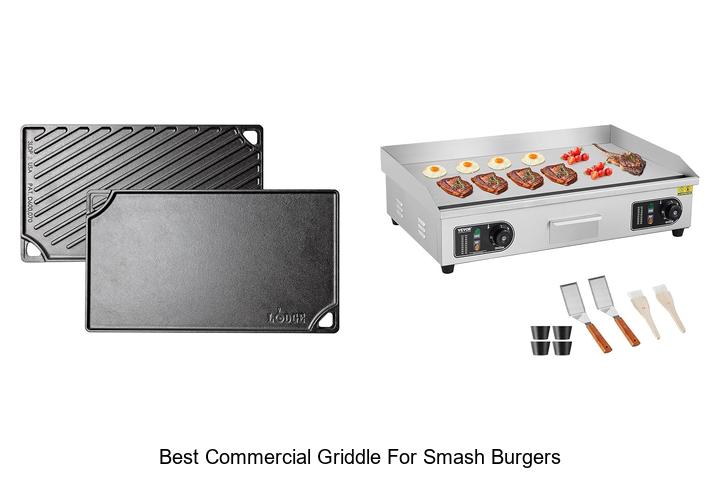 Best Commercial Griddle for Smash Burgers That Sizzle Hot