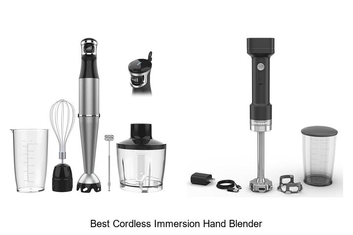 Best Cordless Immersion Hand Blender For Effortless Blending