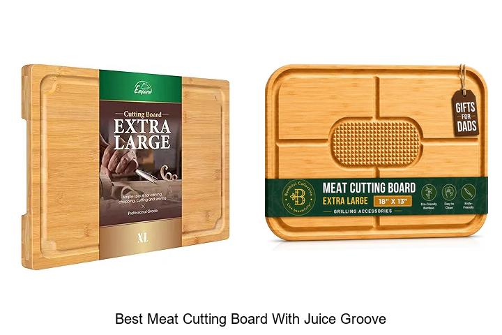 Best Meat Cutting Board With Juice Groove That Lasts!