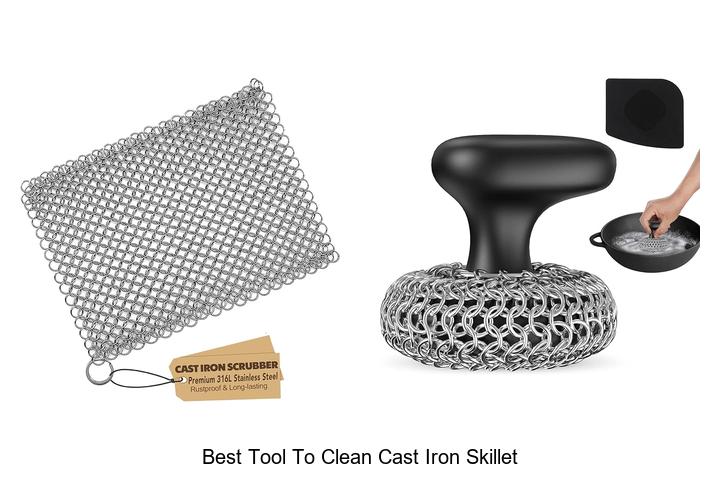 Best Tool To Clean Cast Iron Skillet That Saves Your Pan!